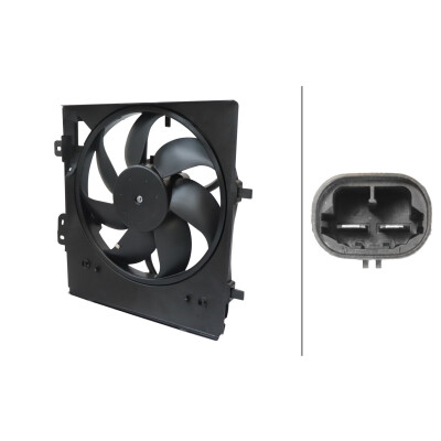 Ventilateur, refroidissement du moteur