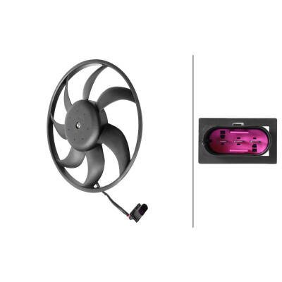 Ventilateur, refroidissement du moteur