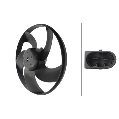 Ventilateur, refroidissement du moteur