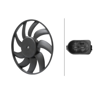 Ventilateur, refroidissement du moteur