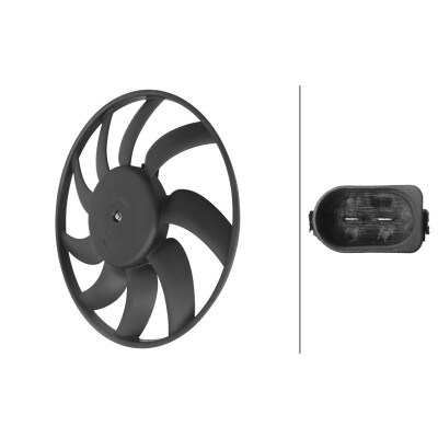 Ventilateur, refroidissement du moteur