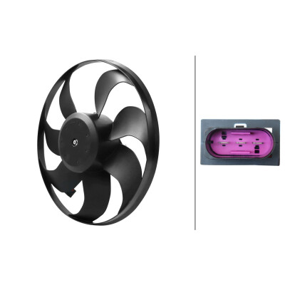Ventilateur, refroidissement du moteur