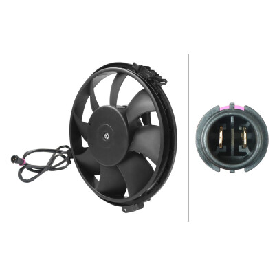 Ventilateur, refroidissement du moteur
