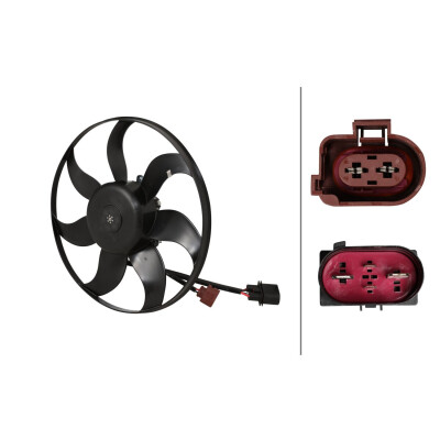 Ventilateur, refroidissement du moteur