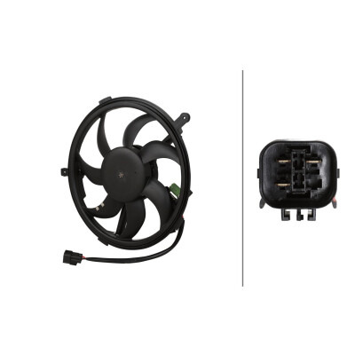 Ventilateur, refroidissement du moteur