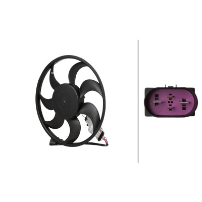 Ventilateur, refroidissement du moteur