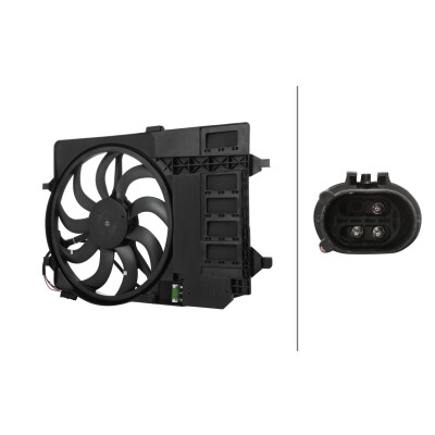 Ventilateur, refroidissement du moteur