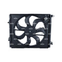 Ventilateur, refroidissement du moteur