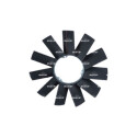 Roue du souffleur, refroidissement du moteur