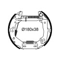 Jeu de mâchoires de frein