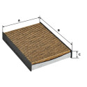 Filtre, air de l'habitacle