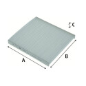Filtre, air de l'habitacle