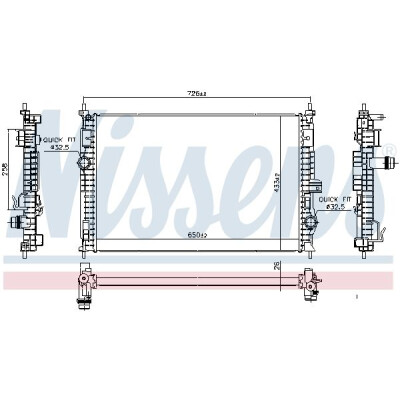 Radiateur, refroidissement du moteur