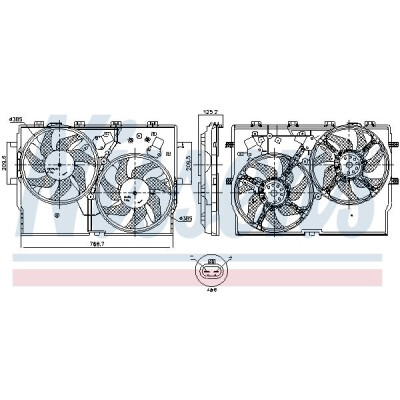 Ventilateur, refroidissement du moteur