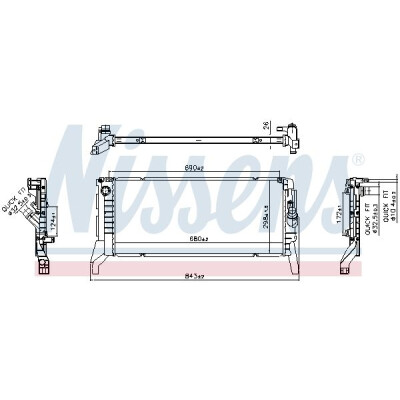 Radiateur, refroidissement du moteur
