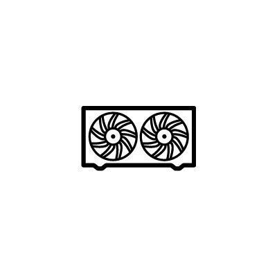 Ventilateur, refroidissement du moteur
