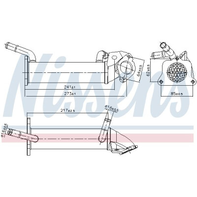 Radiateur, réaspiration des gaz d'échappement