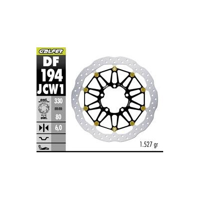 DISQUE DE FREIN DF194JCW1G03 330x80,2x6