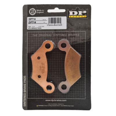 Plaquettes de frein standard frittées DP714