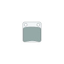 Plaquettes de frein standard frittées DP727