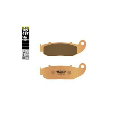 Plaquettes de frein frittées tout-terrain FD497G1396