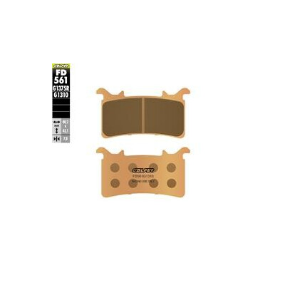 Plaquettes de frein frittées de compétition FD561G1310
