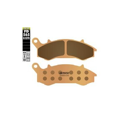 Plaquettes frittées FD565G1370 pour voitures particulières