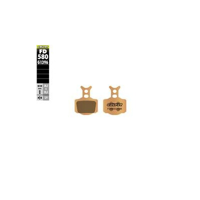 Plaquettes de frein frittées tout-terrain FD580G1396