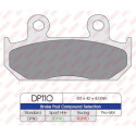 Plaquettes de frein sport frittées SDP110HH+