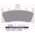 Plaquettes de frein sport frittées SDP216HH+