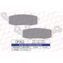 Plaquettes de frein sport frittées SDP322HH+