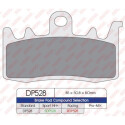 Plaquettes de frein sport frittées SDP528HH+