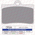 Plaquettes de frein sport frittées SDP614HH+