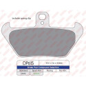 Plaquettes de frein sport frittées SDP615HH+