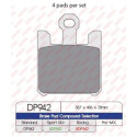 Plaquettes de frein sport frittées SDP942HH+