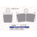 Plaquettes de frein sport frittées SDP976HH+