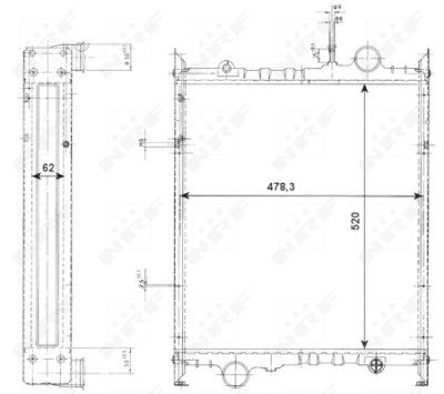 Radiateur, refroidissement du moteur