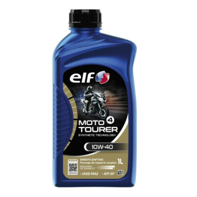 Huile moteur ELF MOTO TOURER 4 10W-40 1L