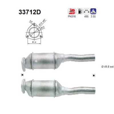 Catalyseur 33712D AS