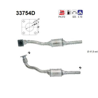 Catalyseur 33754D AS