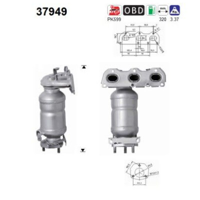 Catalyseur 37949 AS