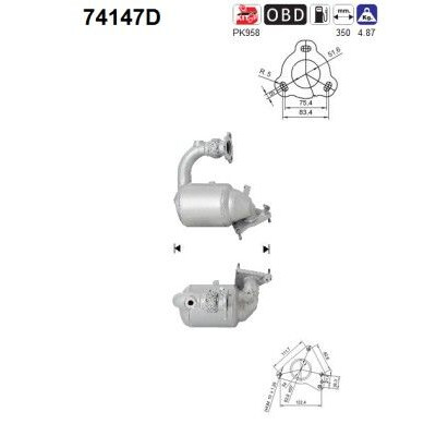 Catalyseur 74147D AS