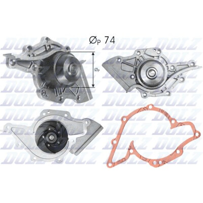 Pompe à eau, refroidissement du moteur A175 DOLZ