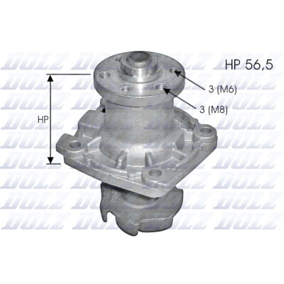 Pompe à eau, refroidissement du moteur S138 DOLZ