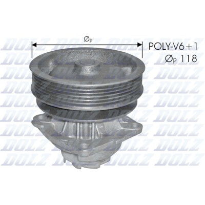 Pompe à eau, refroidissement du moteur S224 DOLZ