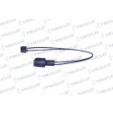 Contact d'avertissement, usure des plaquettes de frein 881901 TRICLO