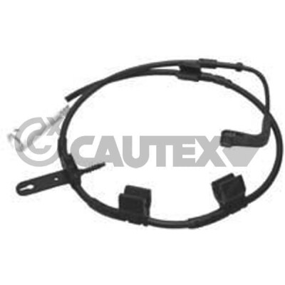 Contact d'avertissement, usure des plaquettes de frein 755095 CAUTEX/FACET