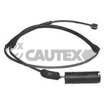 Contact d'avertissement, usure des plaquettes de frein 755113 CAUTEX/FACET