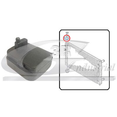 Suspension, radiateur 80708 3RG