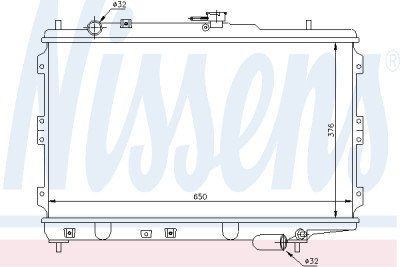 Radiateur, refroidissement du moteur
